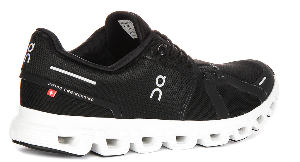 On Running Cloud 6 In Black White For Women