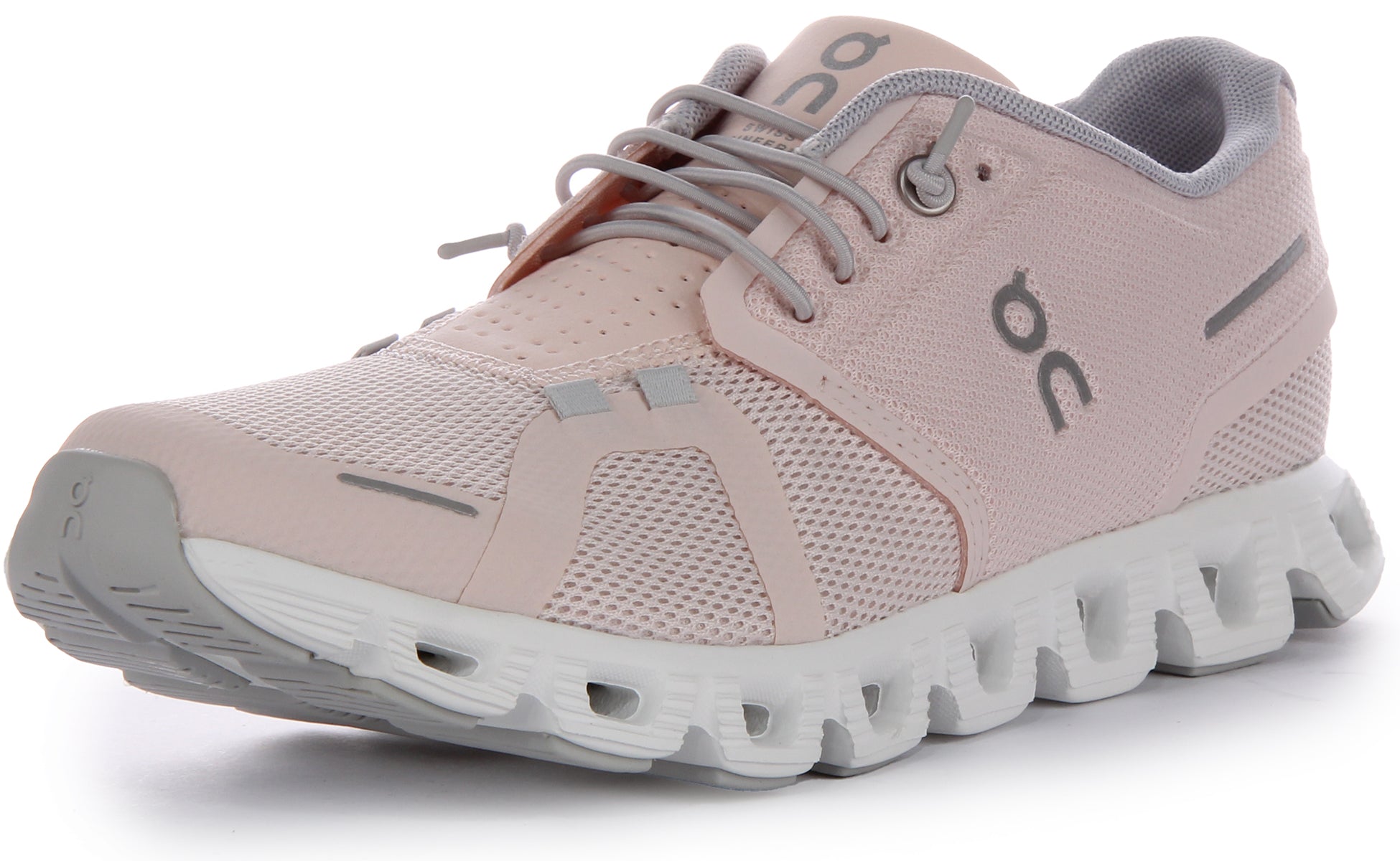 On Running Cloud 5 In Pink White For Women